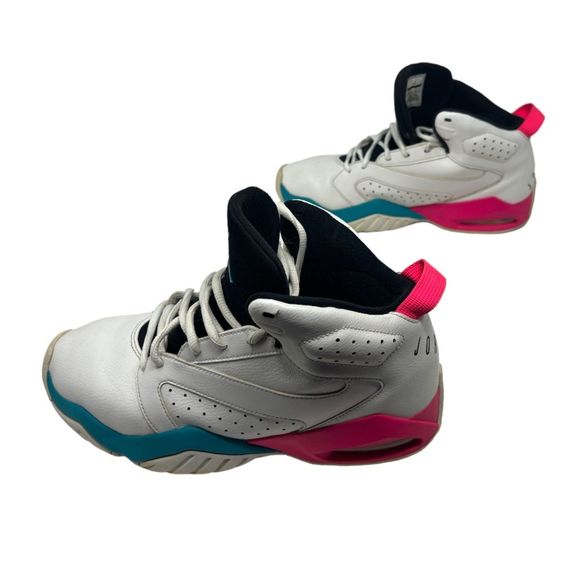 Nike Jordan Sneakers 9.5 mens lift off white turbo green south beach shoes 2018 - Picture 2 of 8